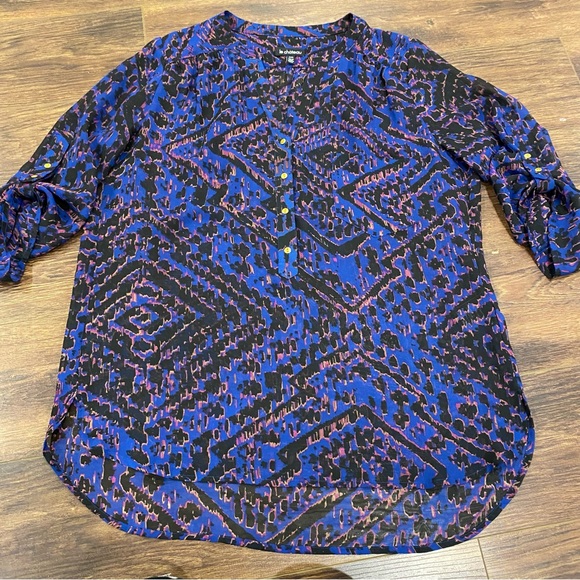 Multicolour sheer top - Picture 11 of 14